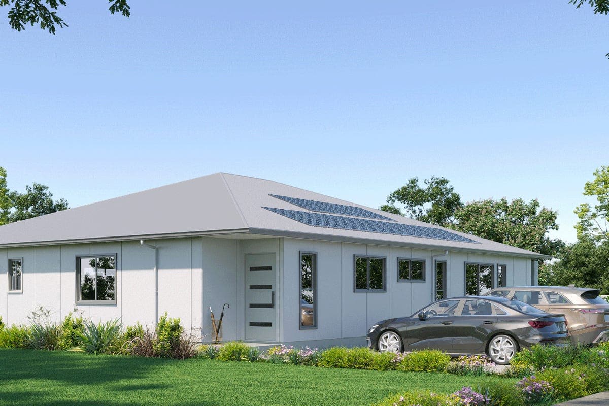 Riverhills rooming house micro-apartment package — exterior
