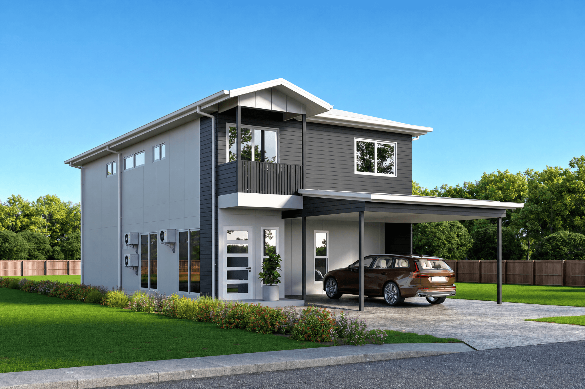 Brisbane home façade at dusk — hero backdrop for rooming house investment on the Home Buyers Network site